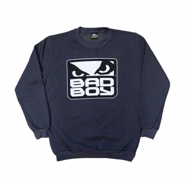 BAD BOY Logo Big crewneck- Grey